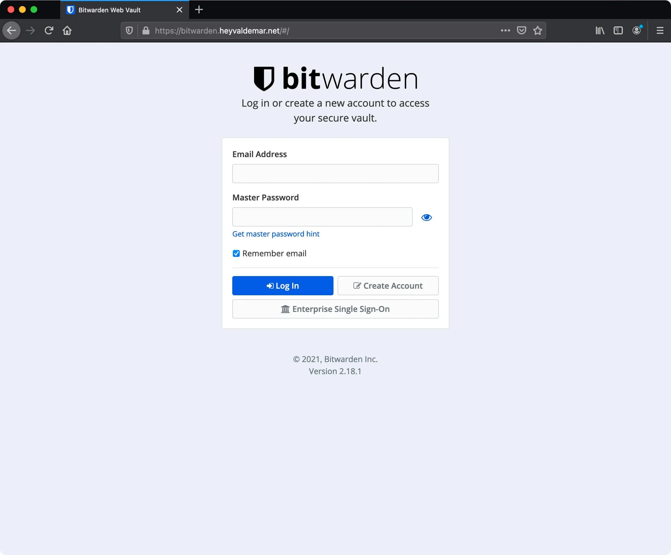 Install Bitwarden on Ubuntu Server 20.04 LTS - Step 13
