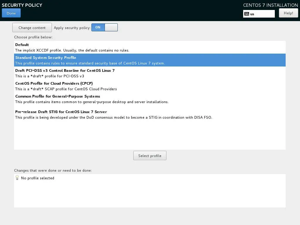 Install CentOS 7 Minimal - Step 11