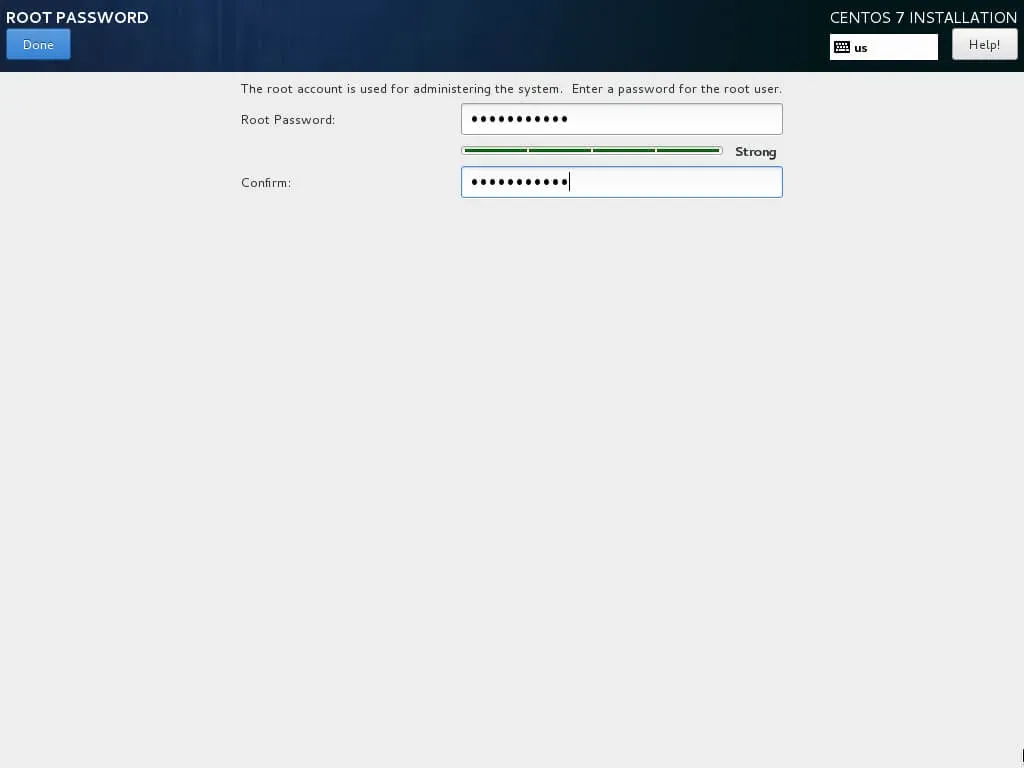 Install CentOS 7 Minimal - Step 15