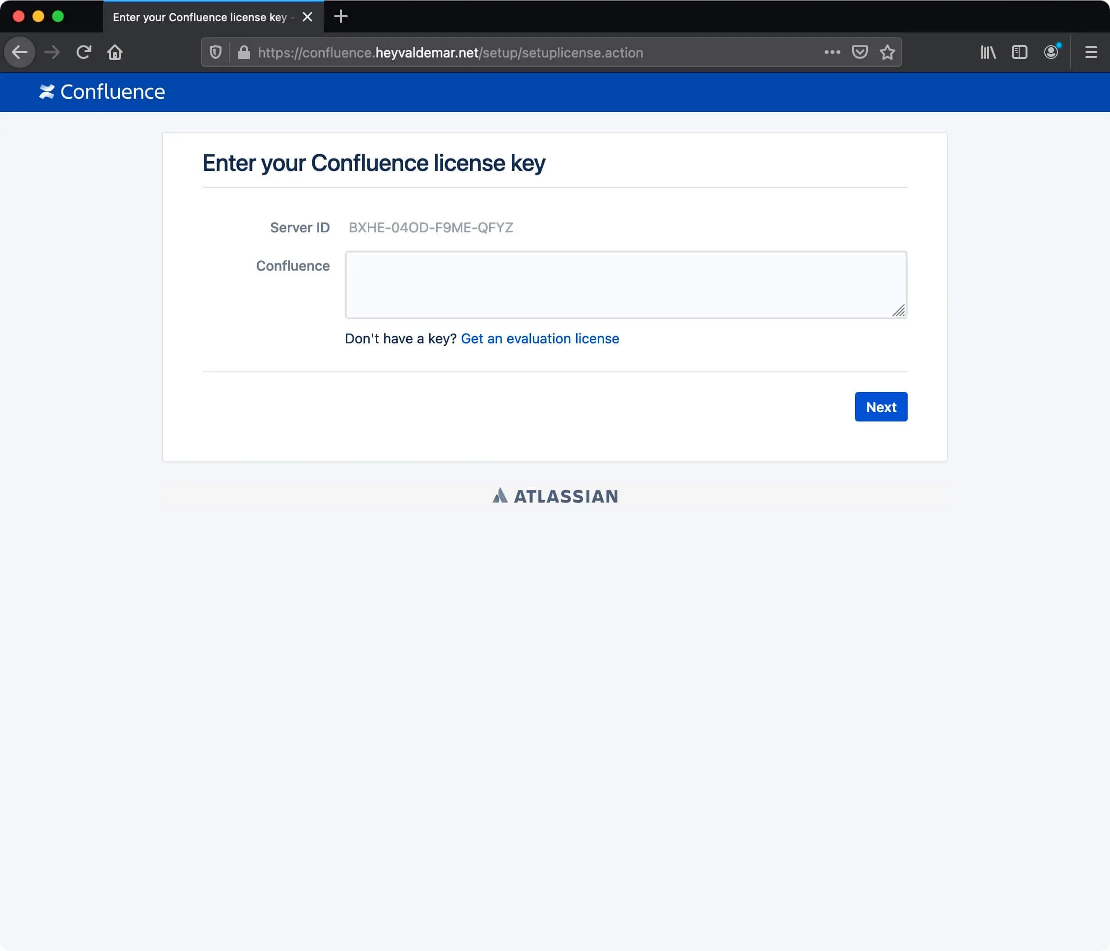 Install Confluence on Ubuntu Server - Step 47