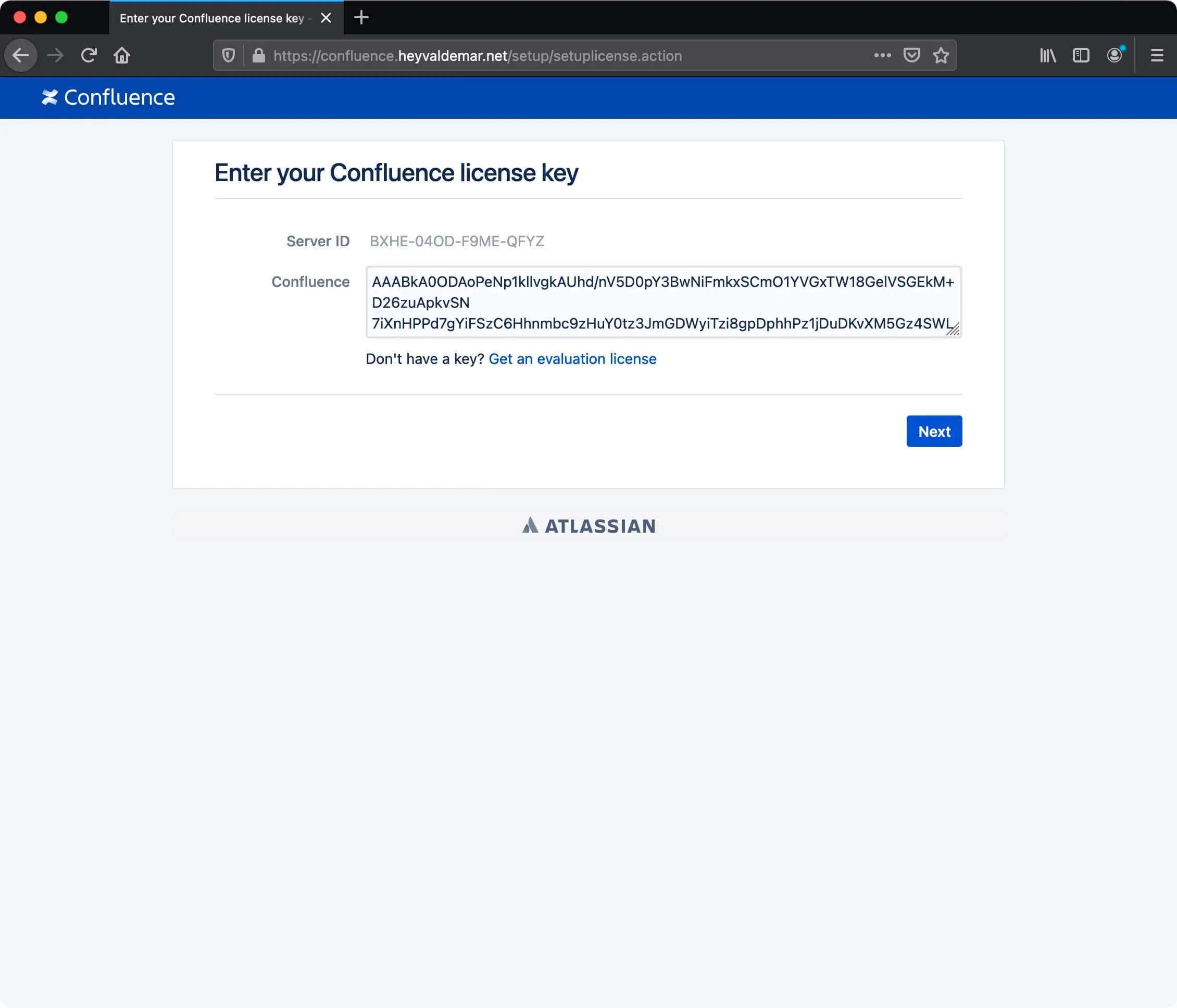 Install Confluence on Ubuntu Server - Step 54
