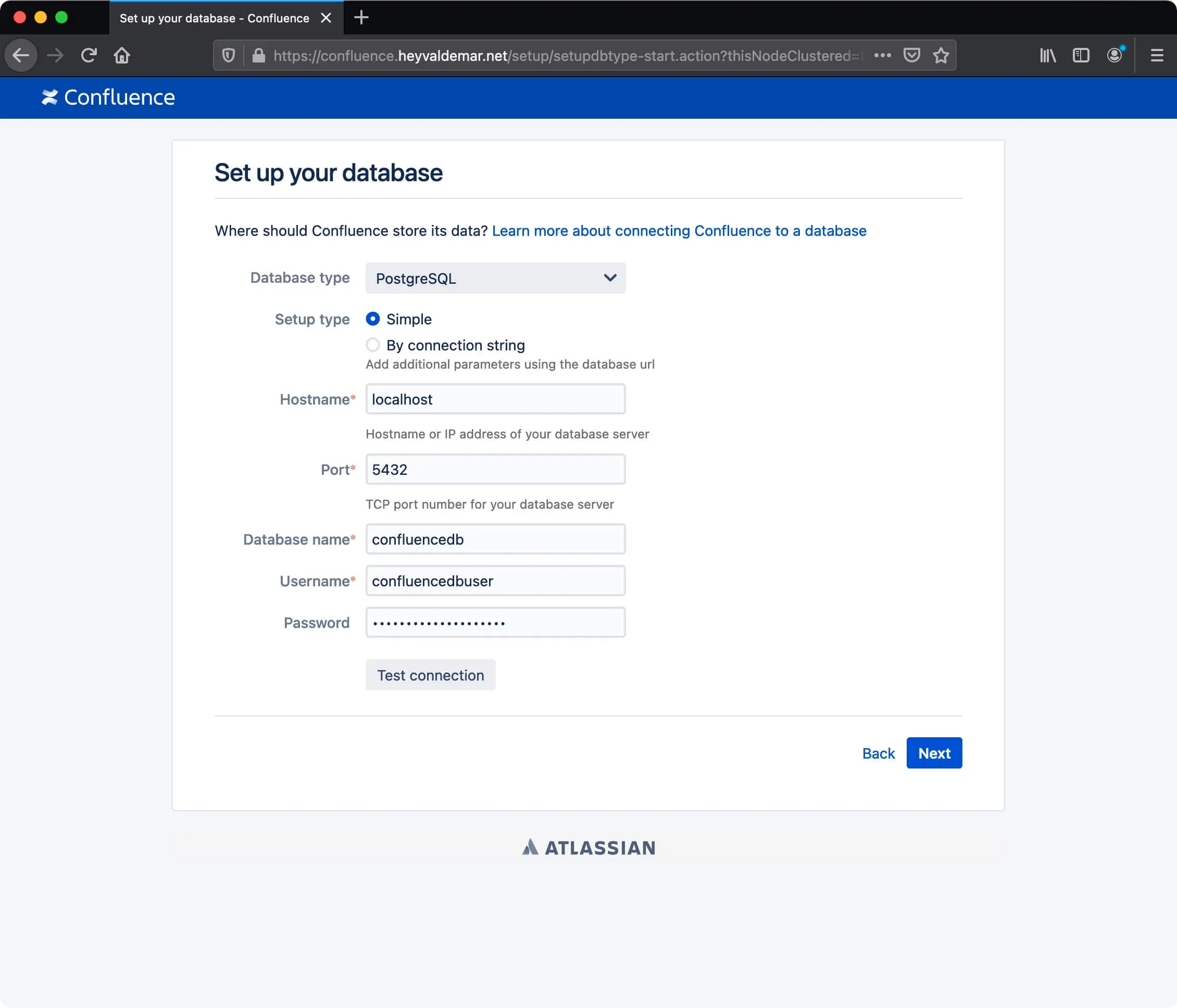 Install Confluence on Ubuntu Server - Step 56