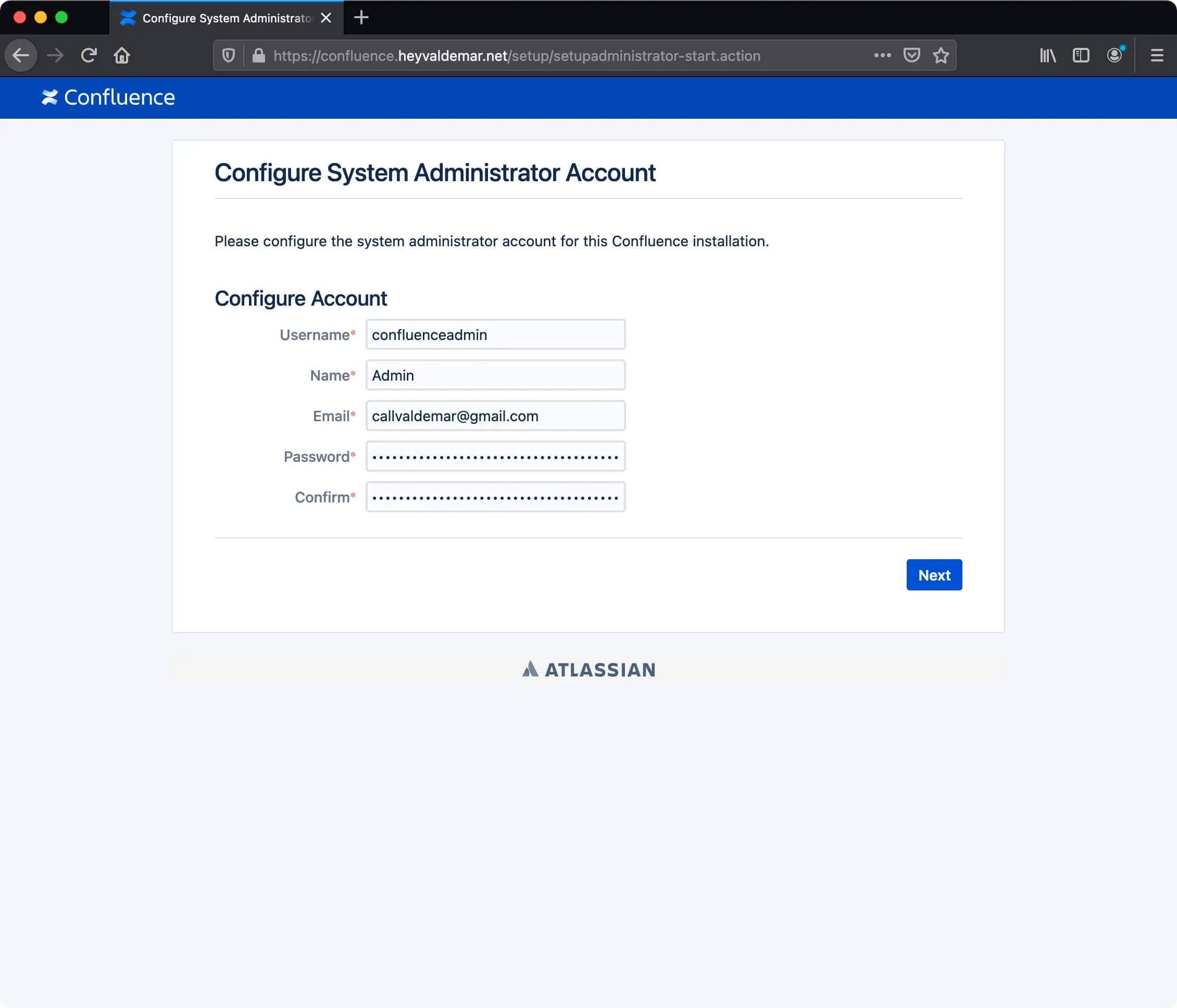 Install Confluence on Ubuntu Server - Step 60