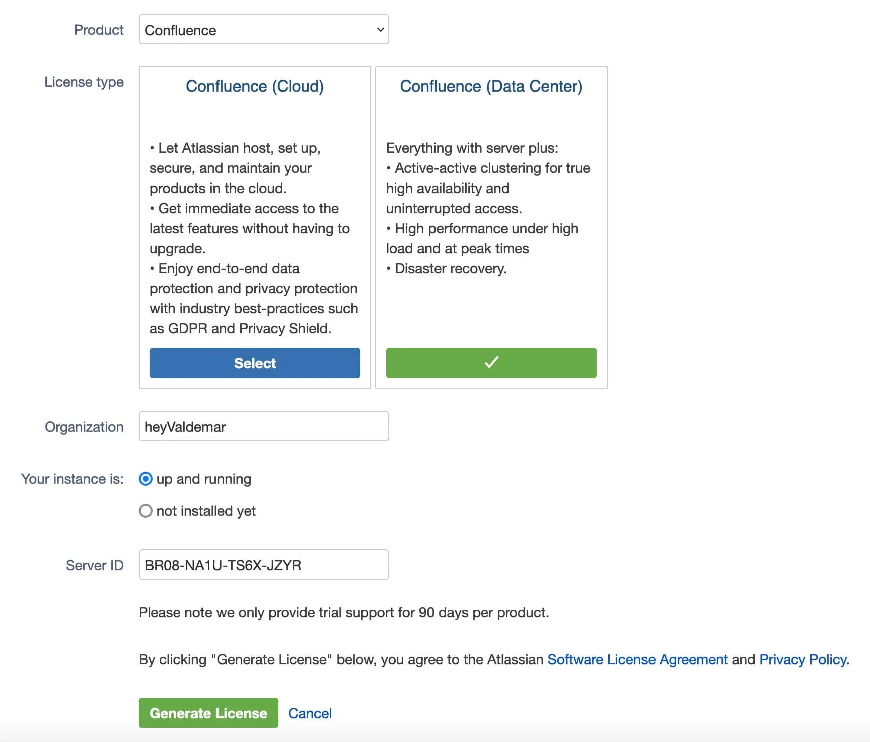 Install Confluence Using Docker Compose - Step 8