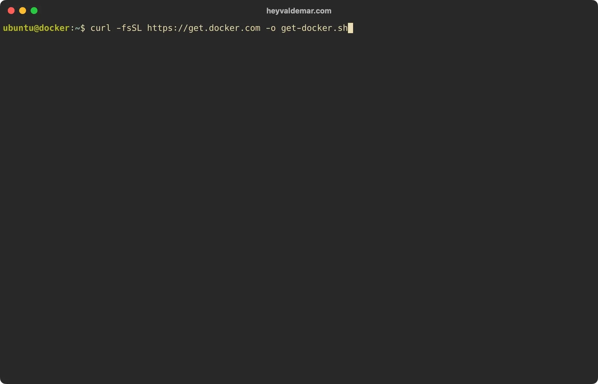 Install Docker Engine and Docker Compose on Ubuntu Server - Step 1