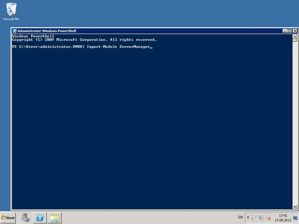 Install Exchange Server 2010 - Step 17