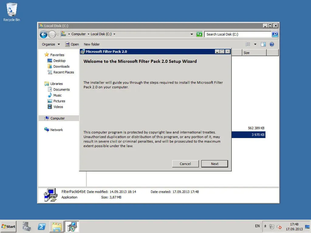 Install Exchange Server 2010 - Step 23