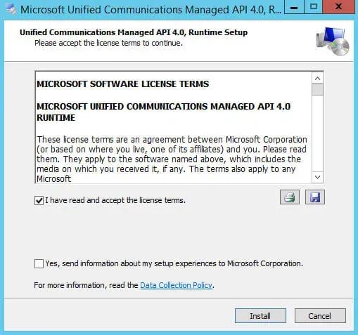 Install Exchange Server 2013 - Step 11