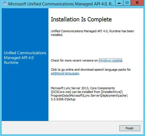Install Exchange Server 2013 - Step 13