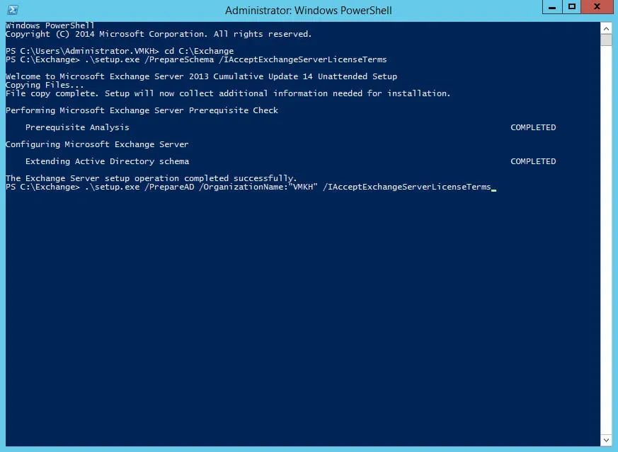 Install Exchange Server 2013 - Step 30
