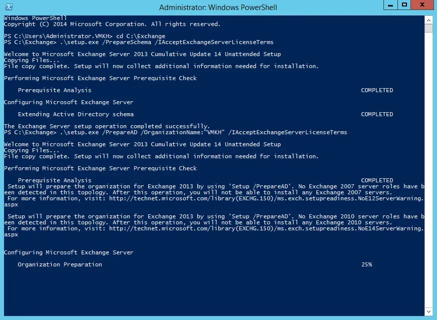 Install Exchange Server 2013 - Step 31