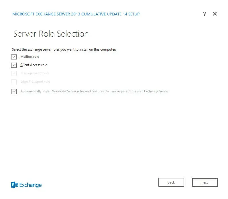 Install Exchange Server 2013 - Step 40