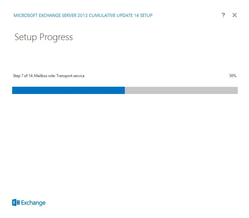 Install Exchange Server 2013 - Step 44