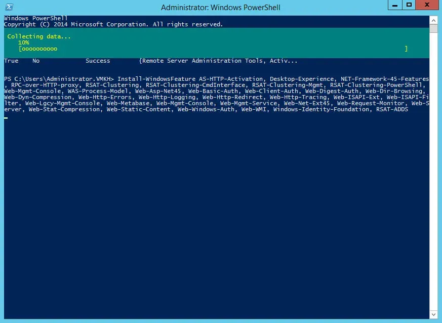 Install Exchange Server 2013 - Step 5
