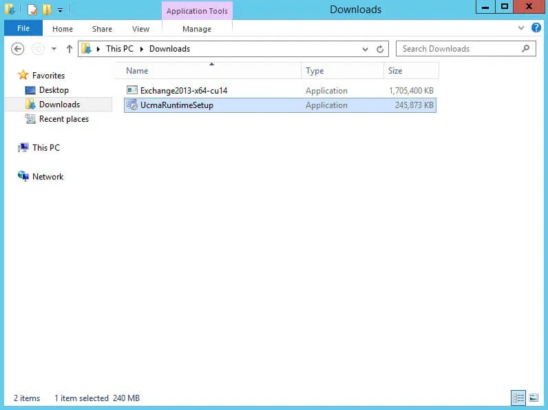 Install Exchange Server 2013 - Step 9