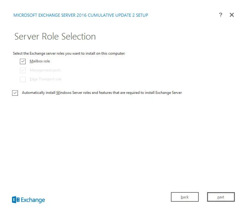 Install Exchange Server 2016 on Windows Server 2012 R2 - Step 36
