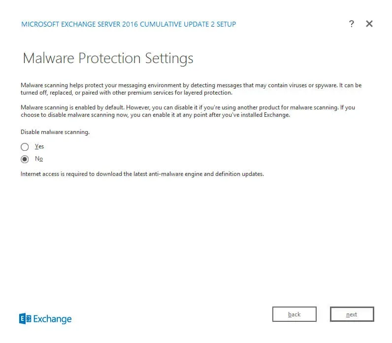 Install Exchange Server 2016 on Windows Server 2012 R2 - Step 38