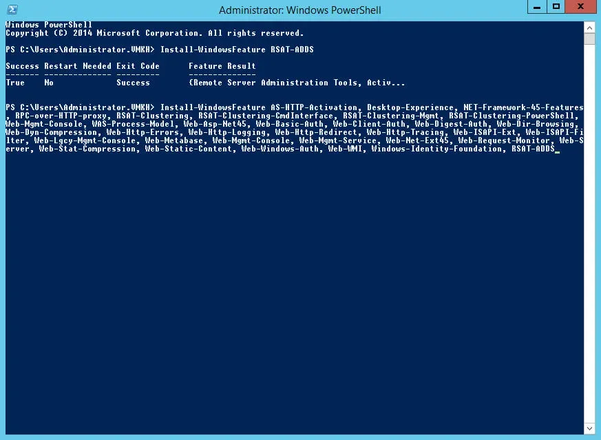 Install Exchange Server 2016 on Windows Server 2012 R2 - Step 4