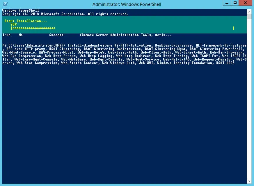 Install Exchange Server 2016 on Windows Server 2012 R2 - Step 5