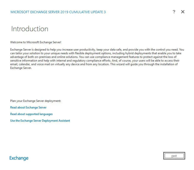 Install Exchange Server 2019 on Windows Server 2019 - Step 39