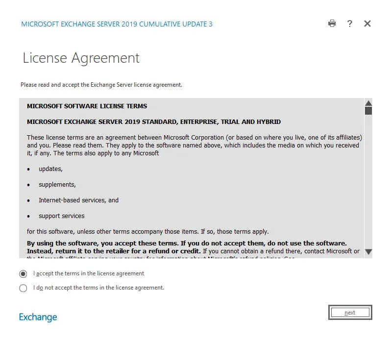 Install Exchange Server 2019 on Windows Server 2019 - Step 40