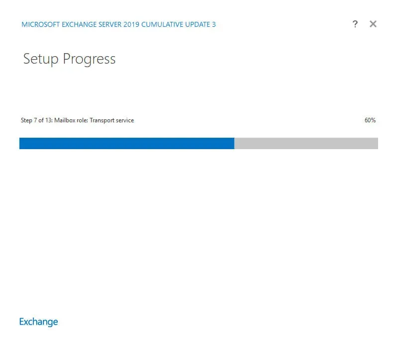 Install Exchange Server 2019 on Windows Server 2019 - Step 46