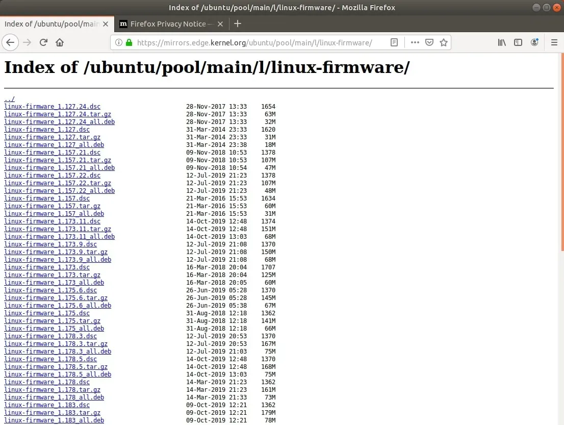 Install Firmware for Kernel Drivers on Ubuntu - Step 1