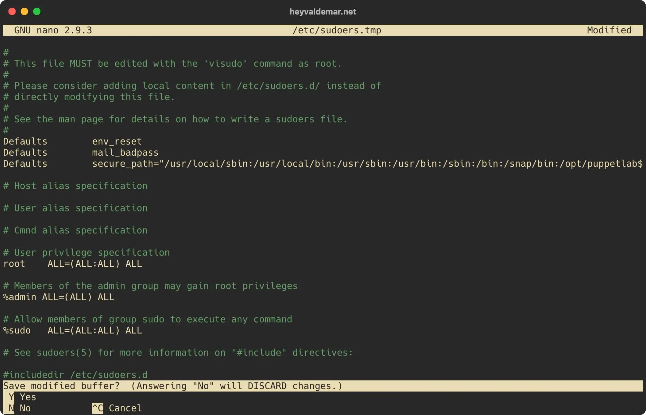 Install Foreman on Ubuntu Server - Step 16