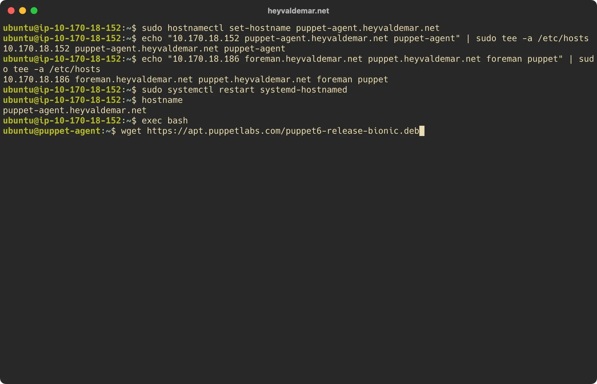 Install Foreman on Ubuntu Server - Step 35