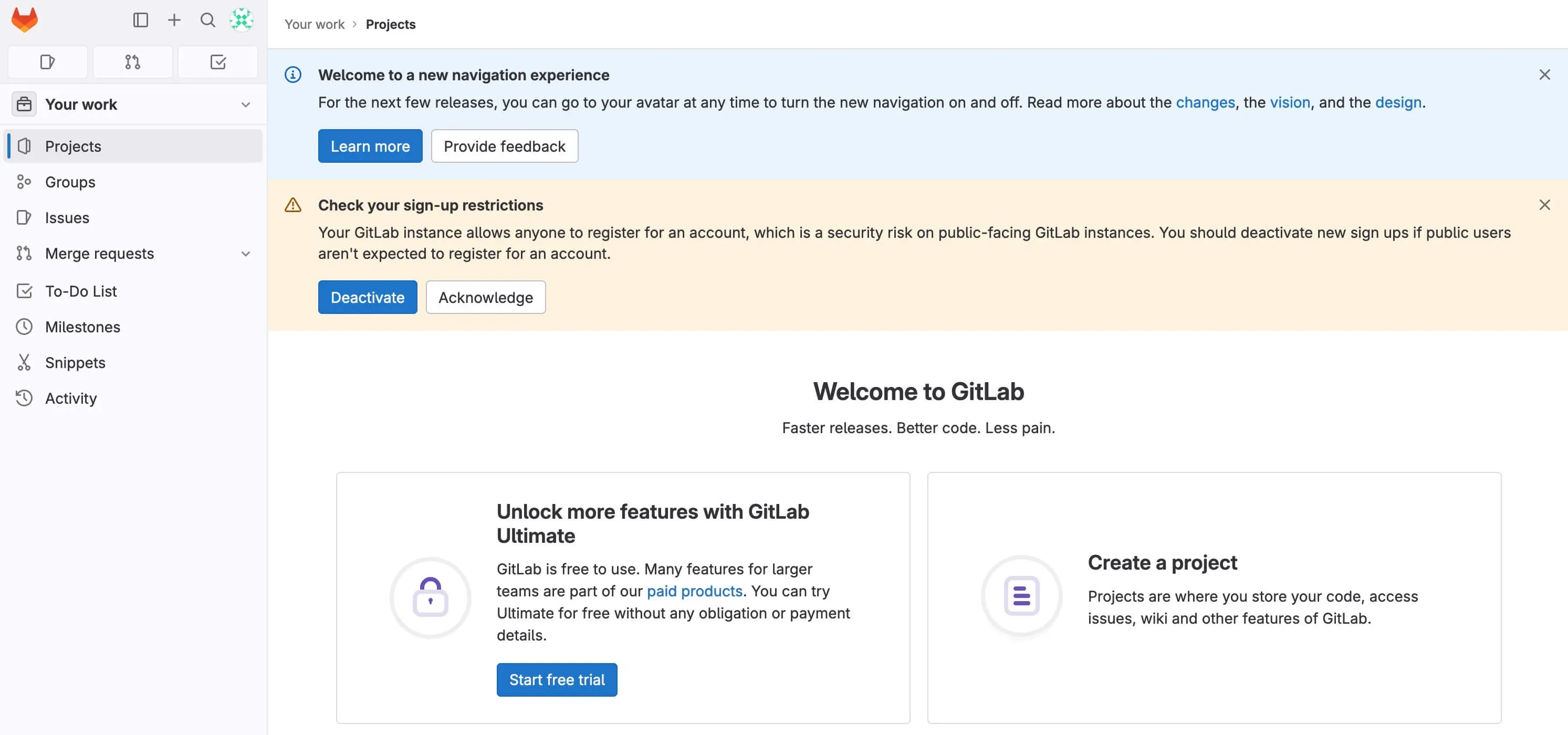 Install GitLab Using Docker Compose - Step 9