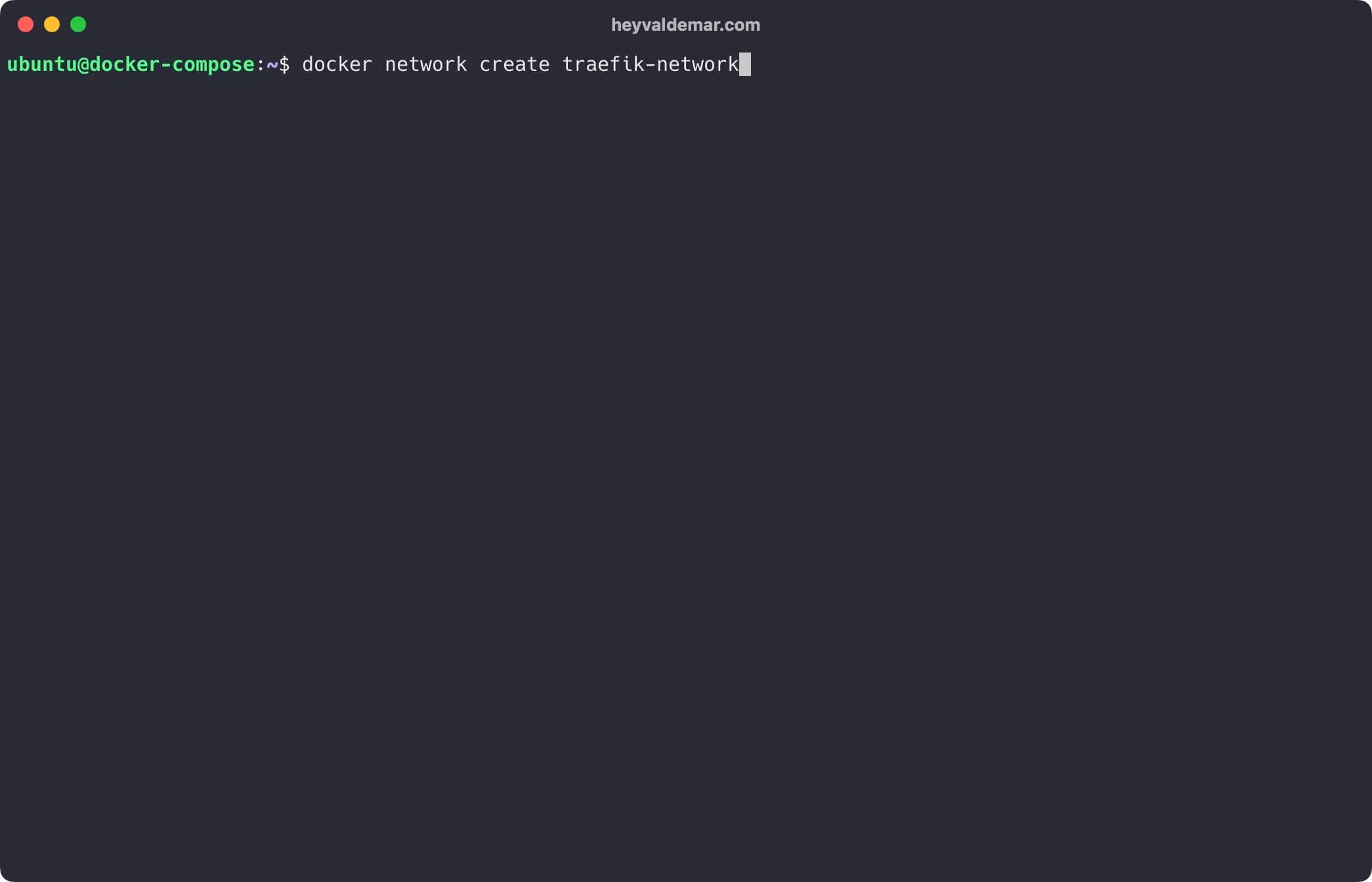 Install GLPI Using Docker Compose - Step 1