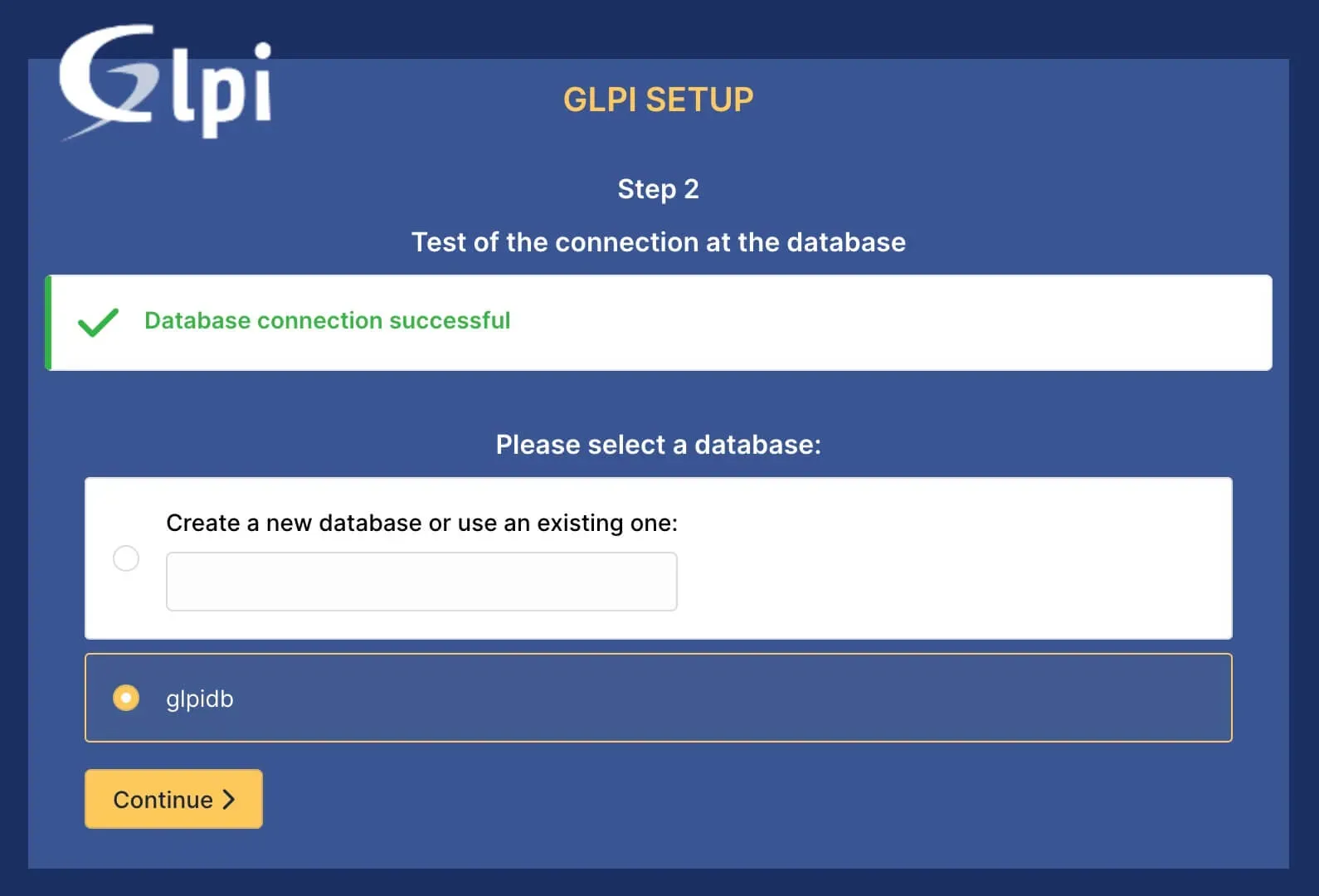 Install GLPI Using Docker Compose - Step 11