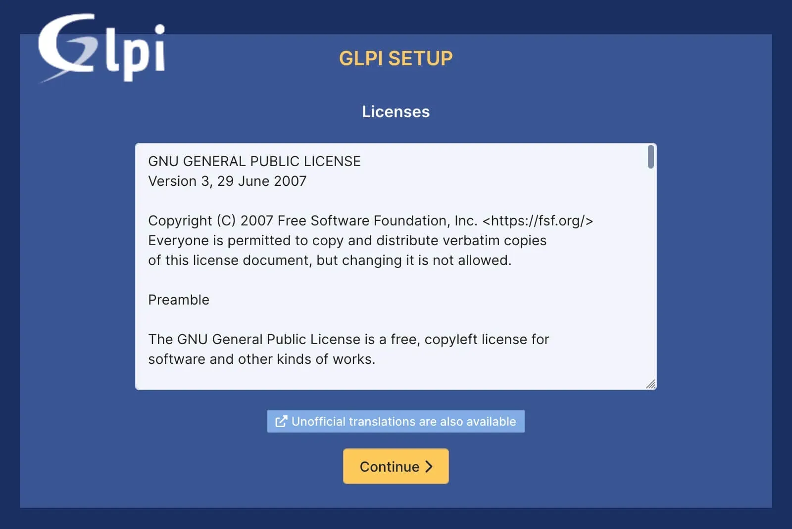 Install GLPI Using Docker Compose - Step 7
