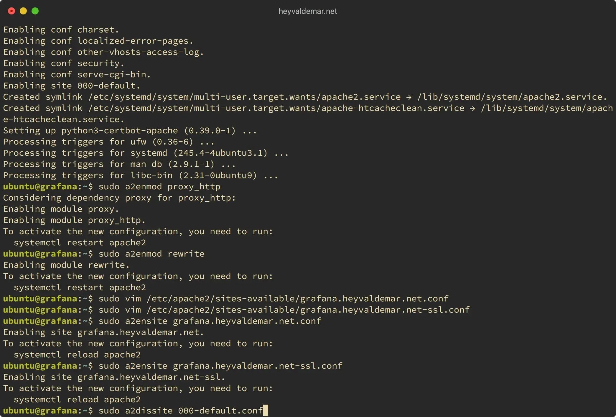 Install Grafana on Ubuntu Server - Step 13