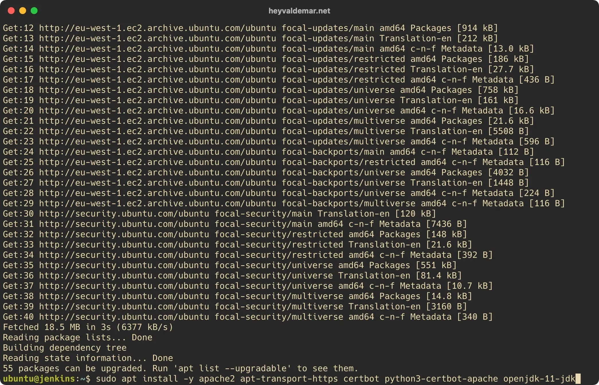 Install Jenkins on Ubuntu Server - Step 2
