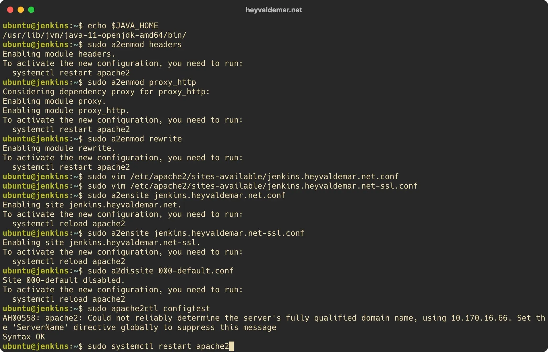 Install Jenkins on Ubuntu Server - Step 22