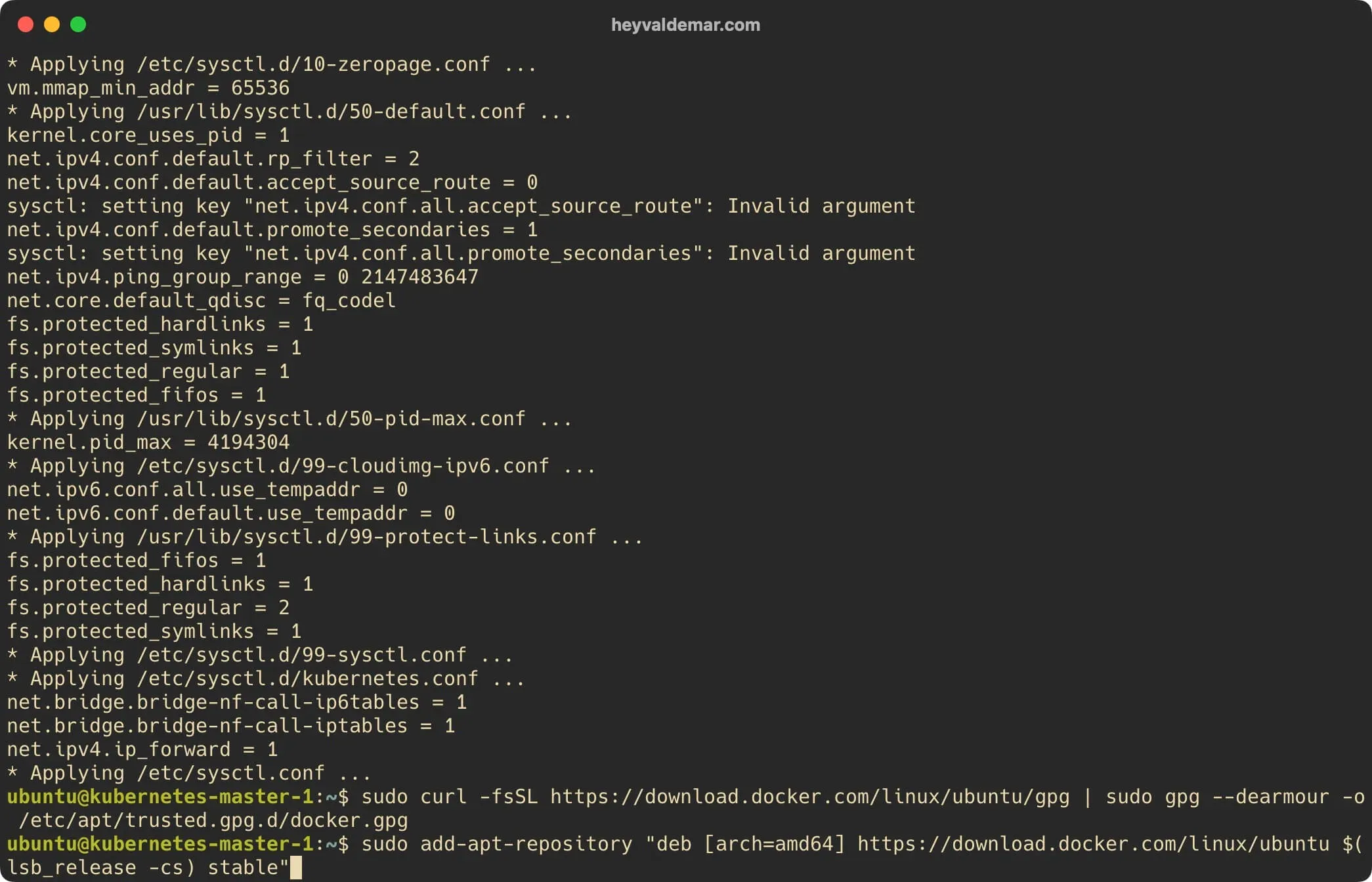 Install Kubernetes on Ubuntu Server 22.04 LTS - Step 15