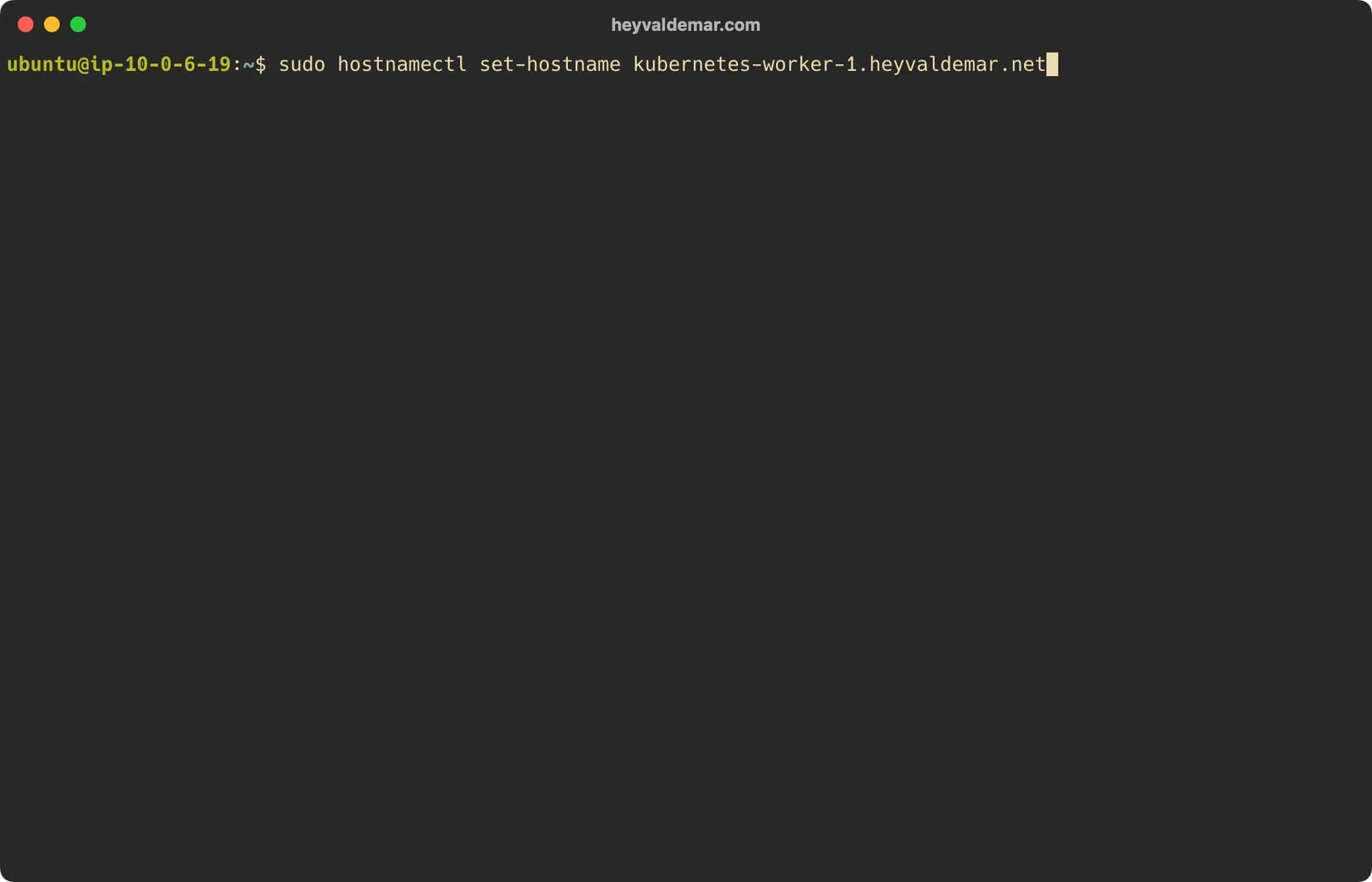 Install Kubernetes on Ubuntu Server 22.04 LTS - Step 35