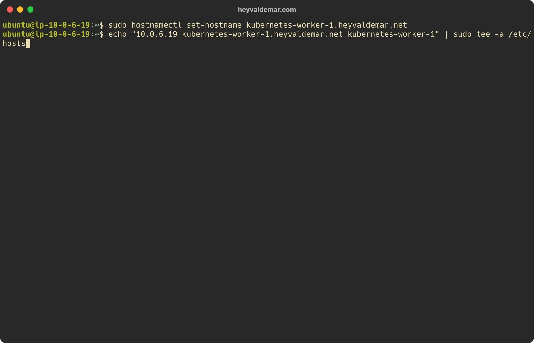 Install Kubernetes on Ubuntu Server 22.04 LTS - Step 36