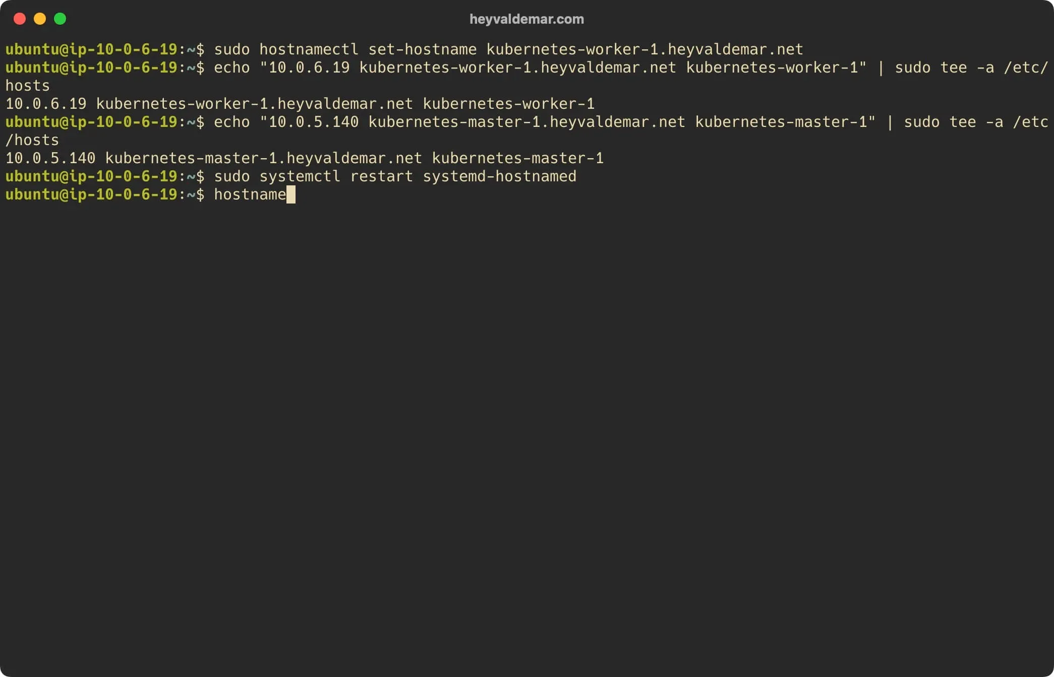 Install Kubernetes on Ubuntu Server 22.04 LTS - Step 39