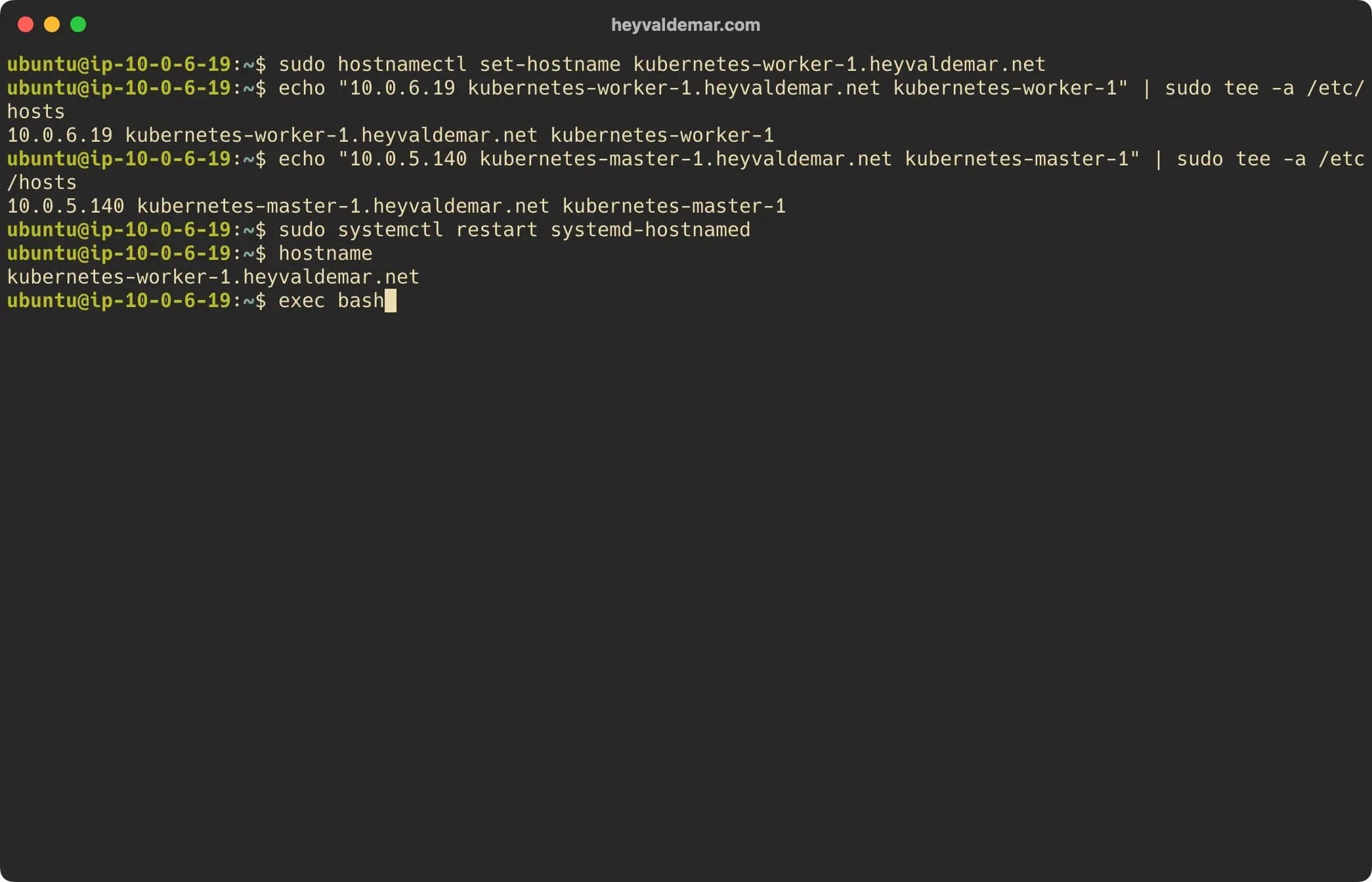 Install Kubernetes on Ubuntu Server 22.04 LTS - Step 40
