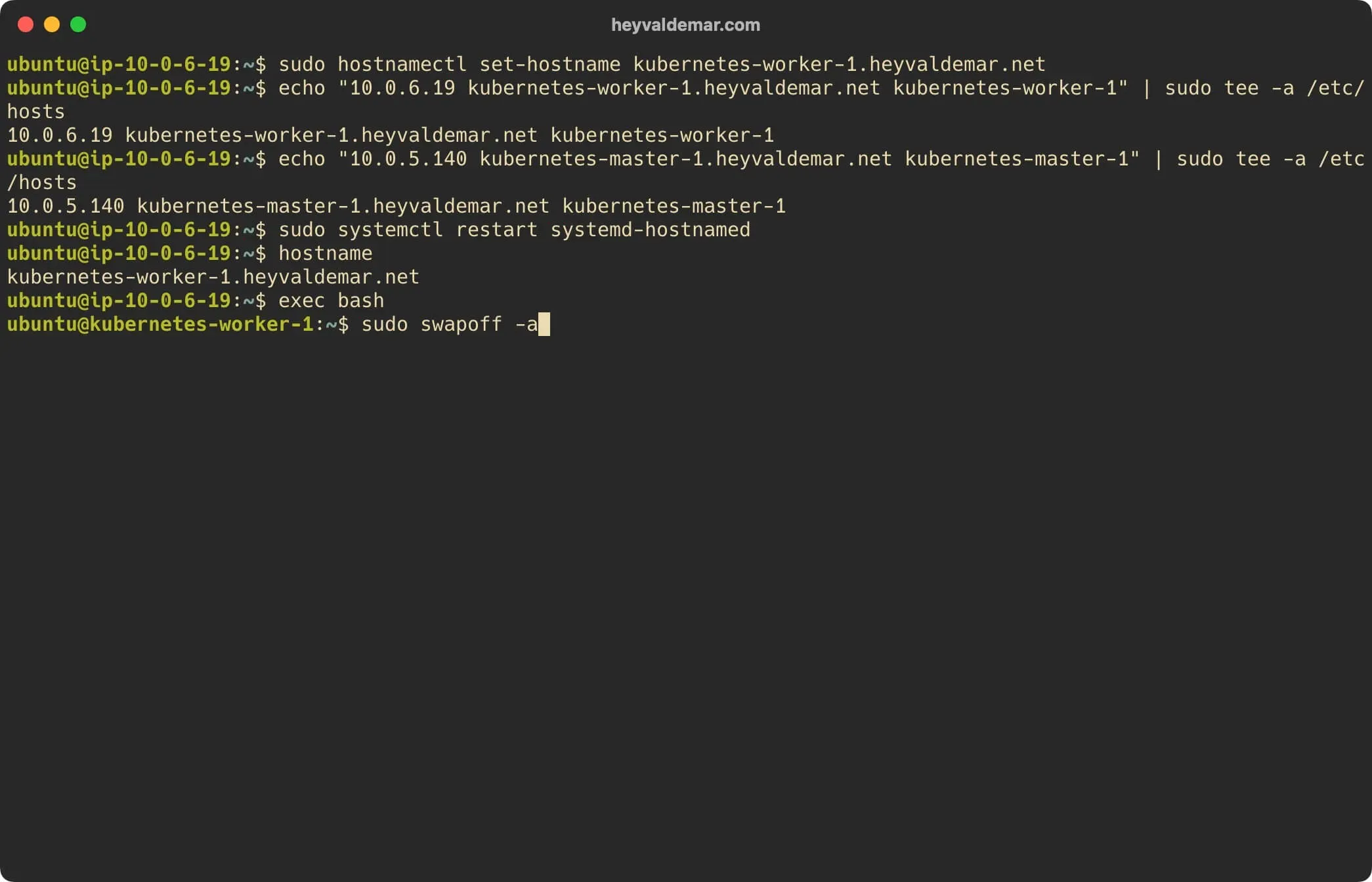 Install Kubernetes on Ubuntu Server 22.04 LTS - Step 41