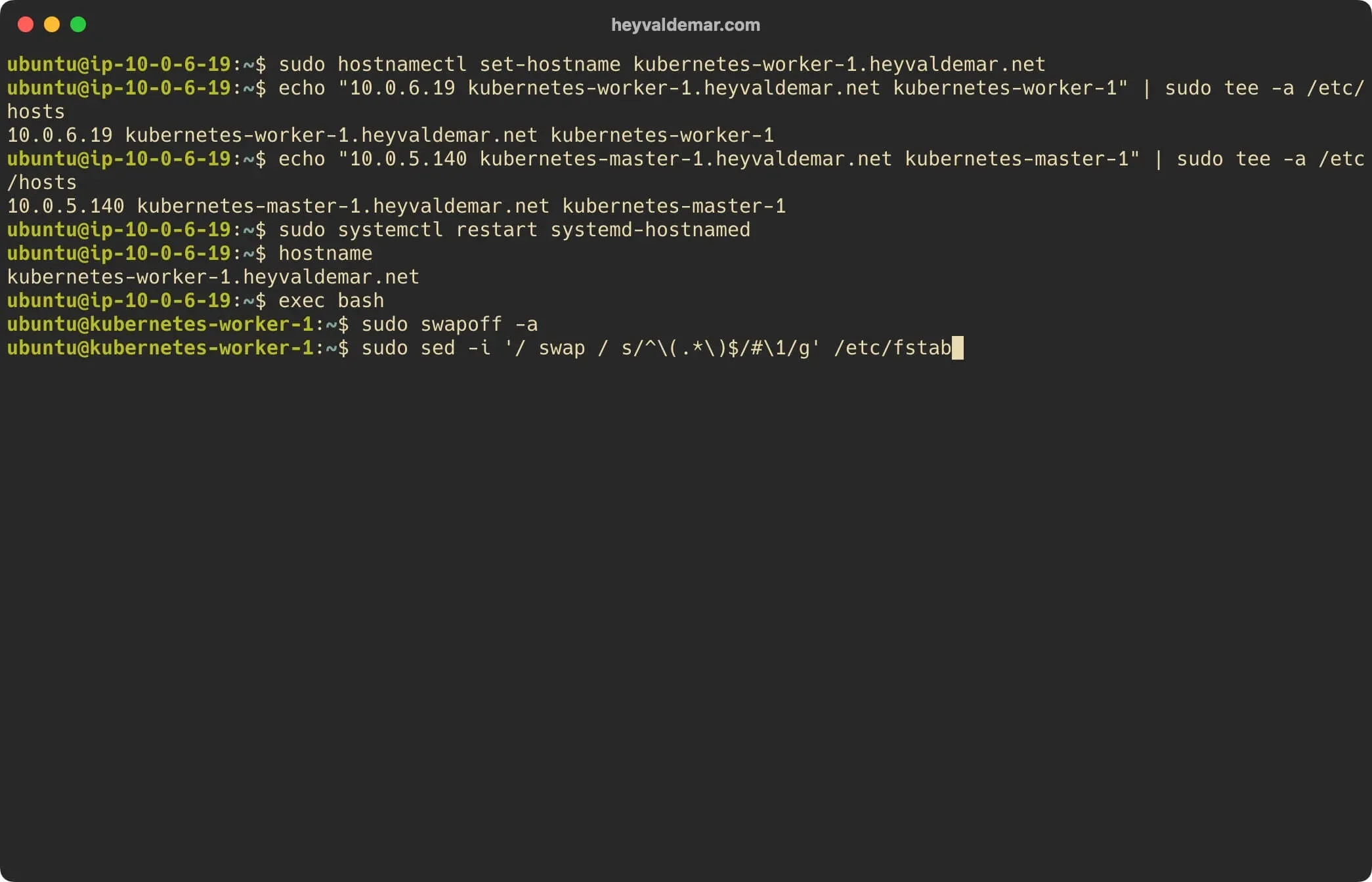 Install Kubernetes on Ubuntu Server 22.04 LTS - Step 42