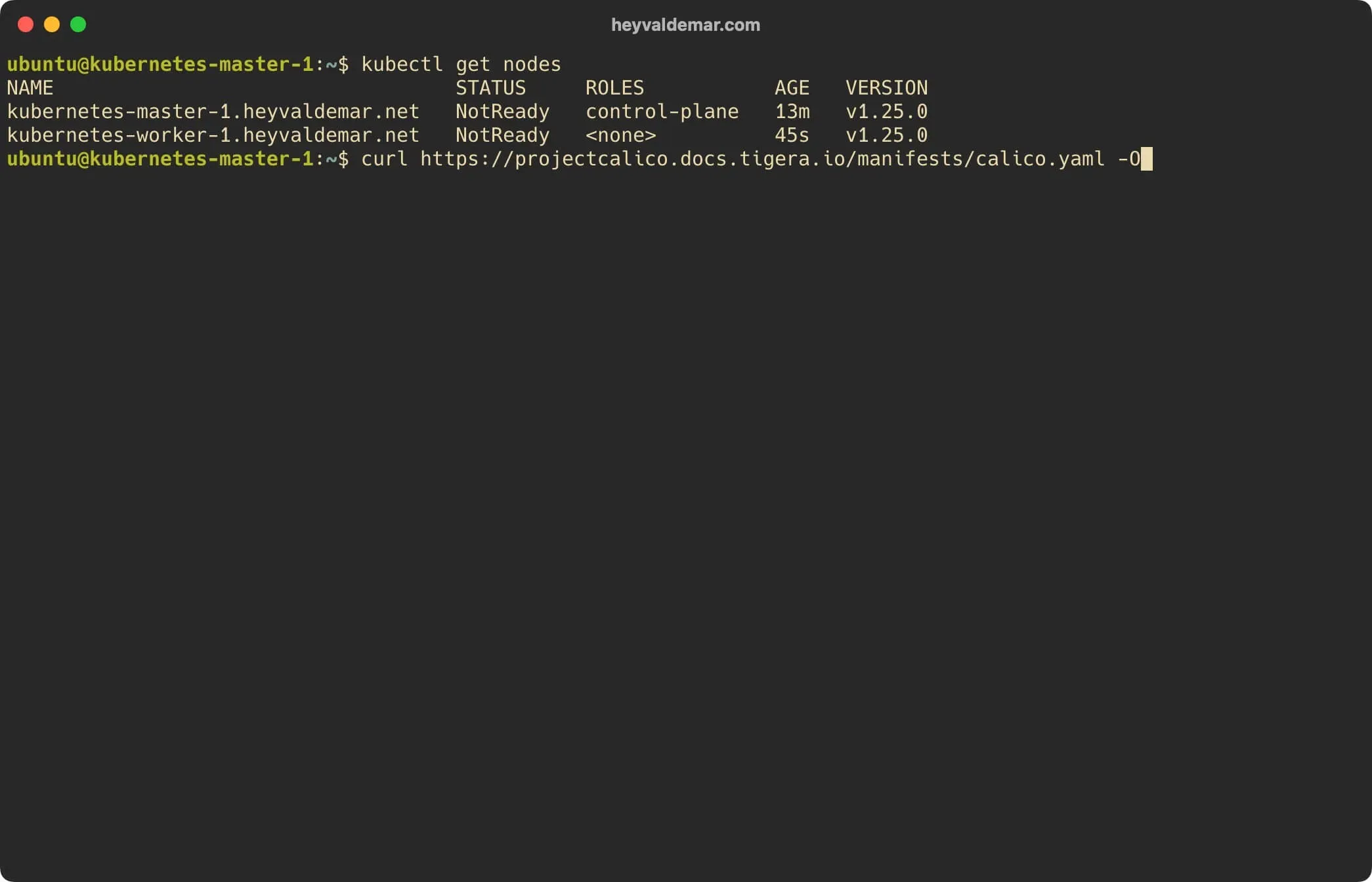 Install Kubernetes on Ubuntu Server 22.04 LTS - Step 66
