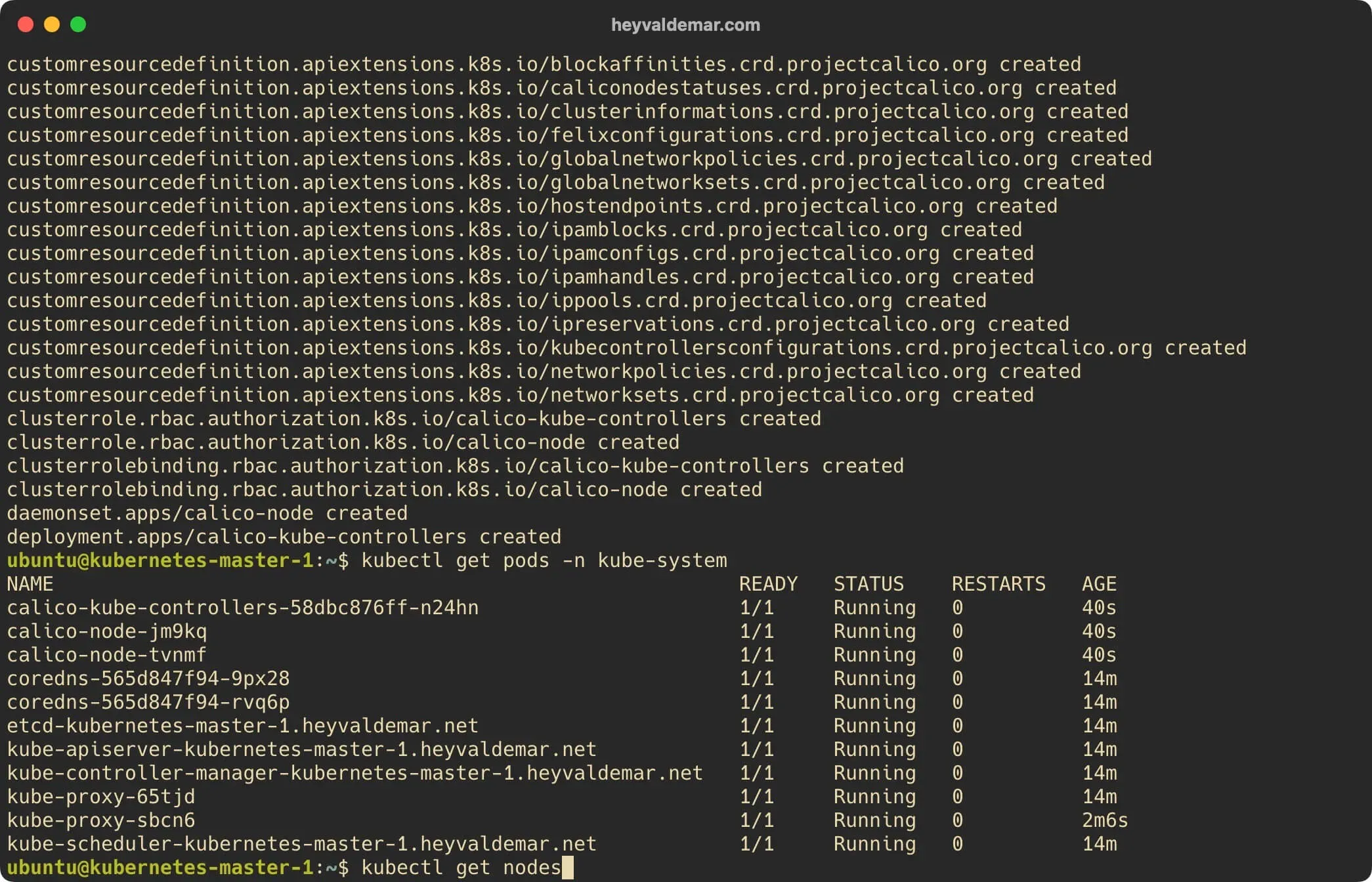 Install Kubernetes on Ubuntu Server 22.04 LTS - Step 69