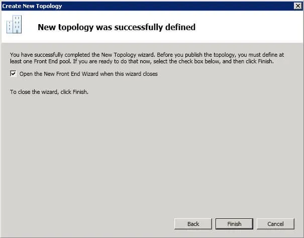 Install Lync Server 2010 - Step 120