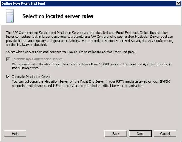 Install Lync Server 2010 - Step 124