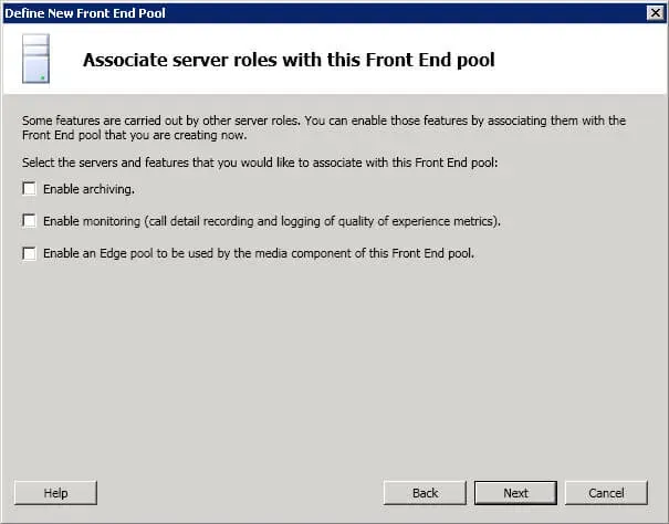 Install Lync Server 2010 - Step 125