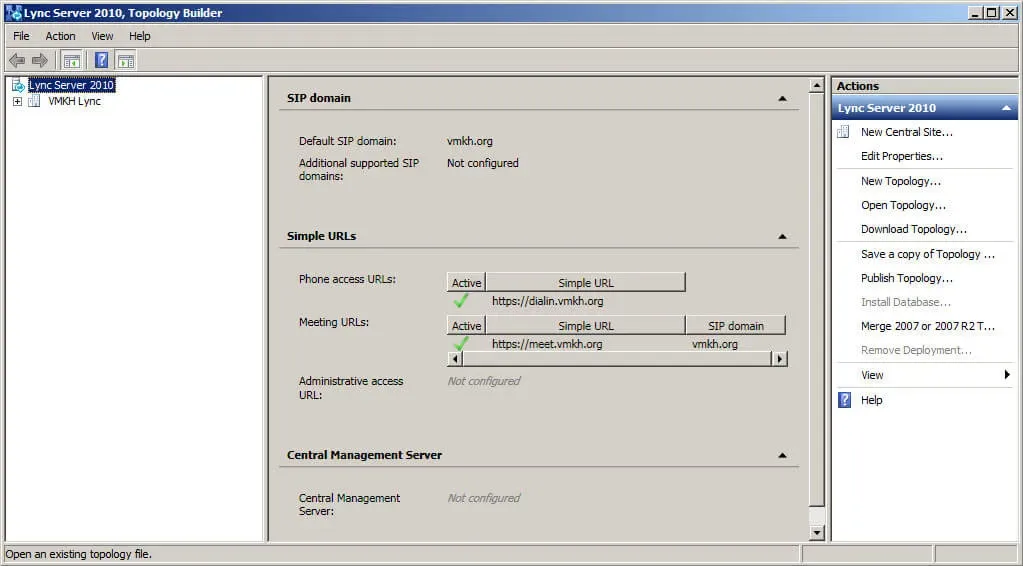 Install Lync Server 2010 - Step 136