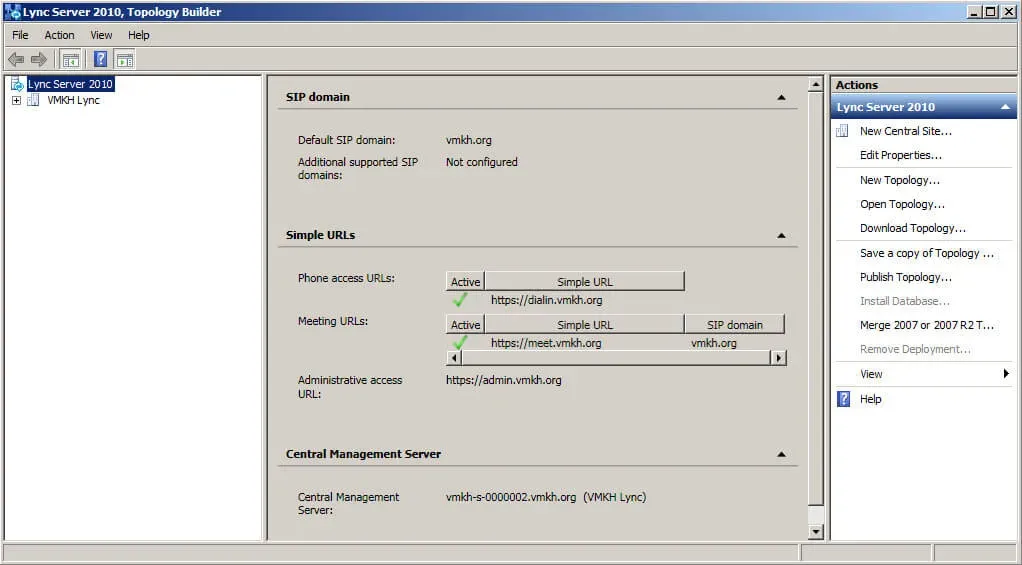 Install Lync Server 2010 - Step 138